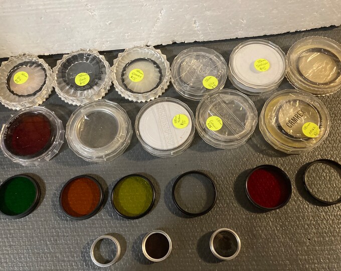 21 Professional  Filters  For  Photography. 30mm, 49mm,52mm