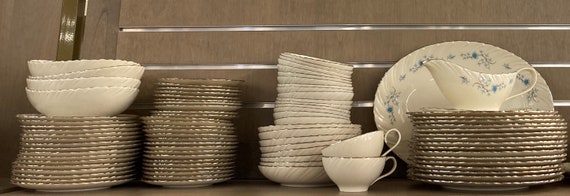 Lenox Chanson 99 Piece Bone China Set - Etsy