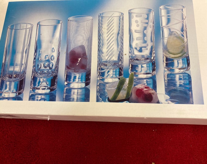 J G Durand Set of 6 Shot Glasses in A Gift Box