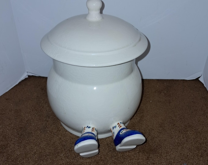 LUSTRE-Carlton Ware. Walking Cookie Jar, Made In England