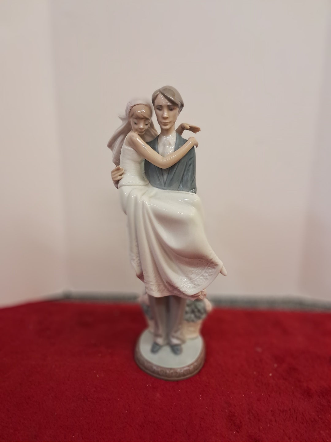 Lladro Over the Threshold Wedding Couple AL FIN Solos - Etsy