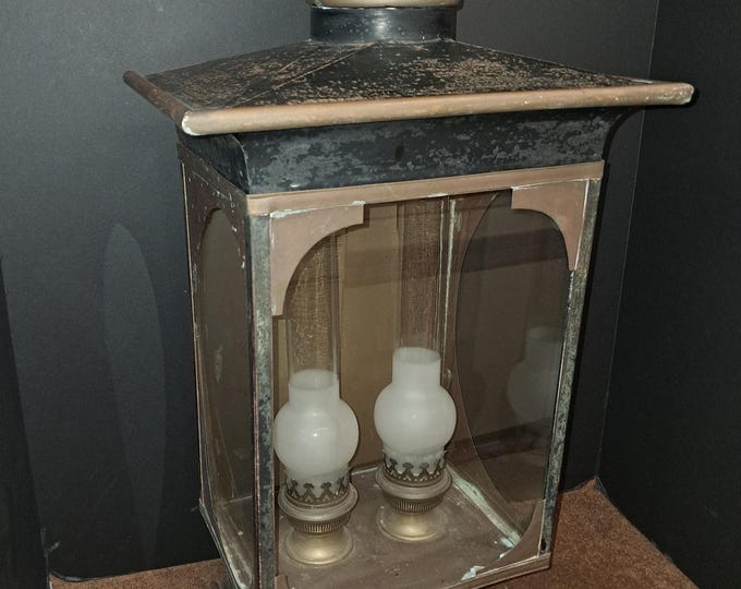 Antique  Table  Electric Lanter / Lamp