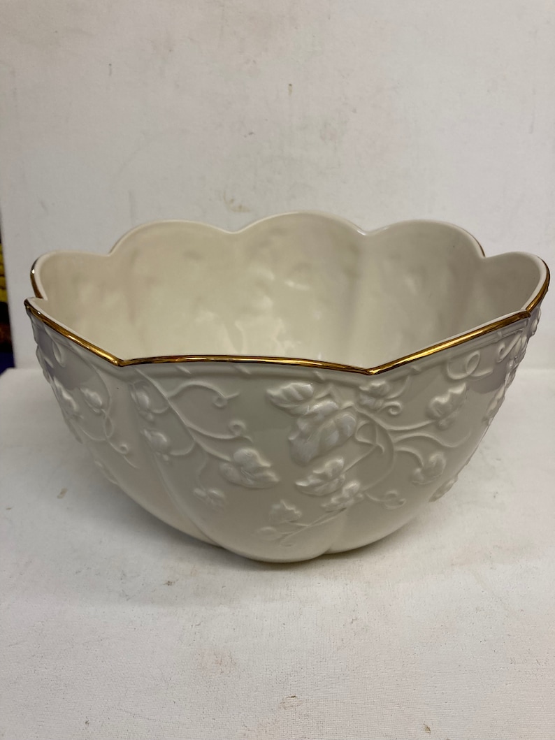 Lenox Ivy Cottage Salad Bowl - Thumbnail 2