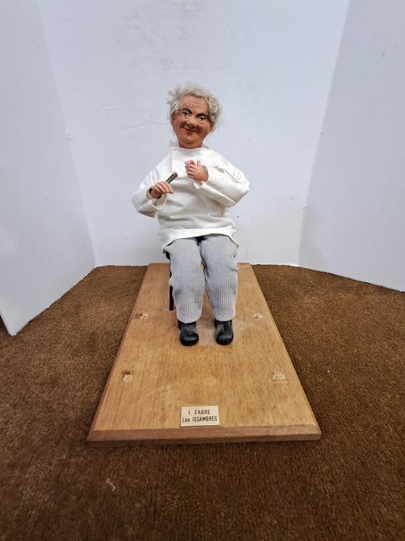 VTG Art Isabelle Fabre Les Issambres French Clay Doll / Dentist - Etsy