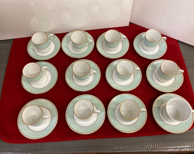 Vintage B&G  Espresso Cup and Saucer Set - Danish Vintage .Mid century Modern