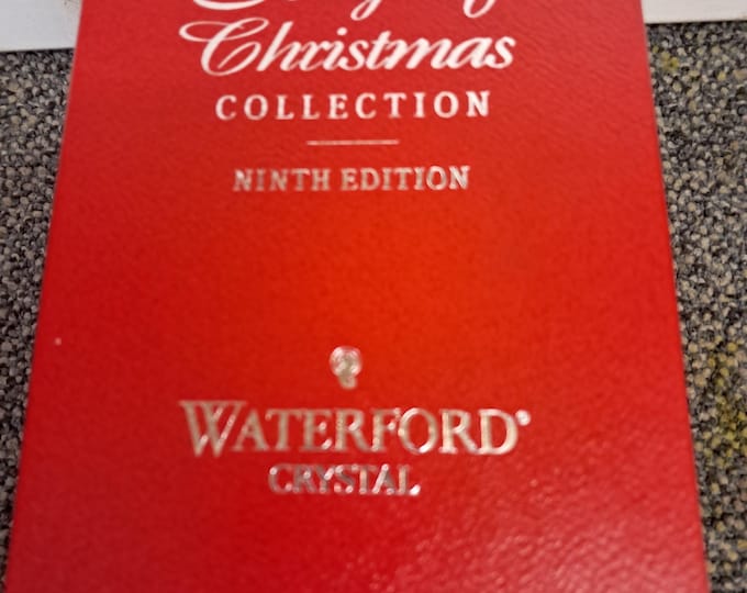 Waterford Crystal 2004 Songs of Christmas Collection Bell 9th Edition