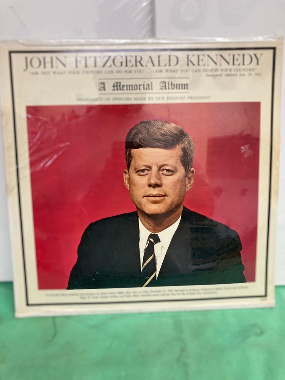 John Fitzgerald Kennedy - A Memorial Album | New & Original Shrink