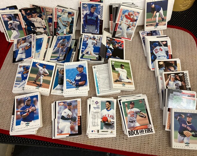 950 + Pinnacle 1996 & 1997 Baseball Cards