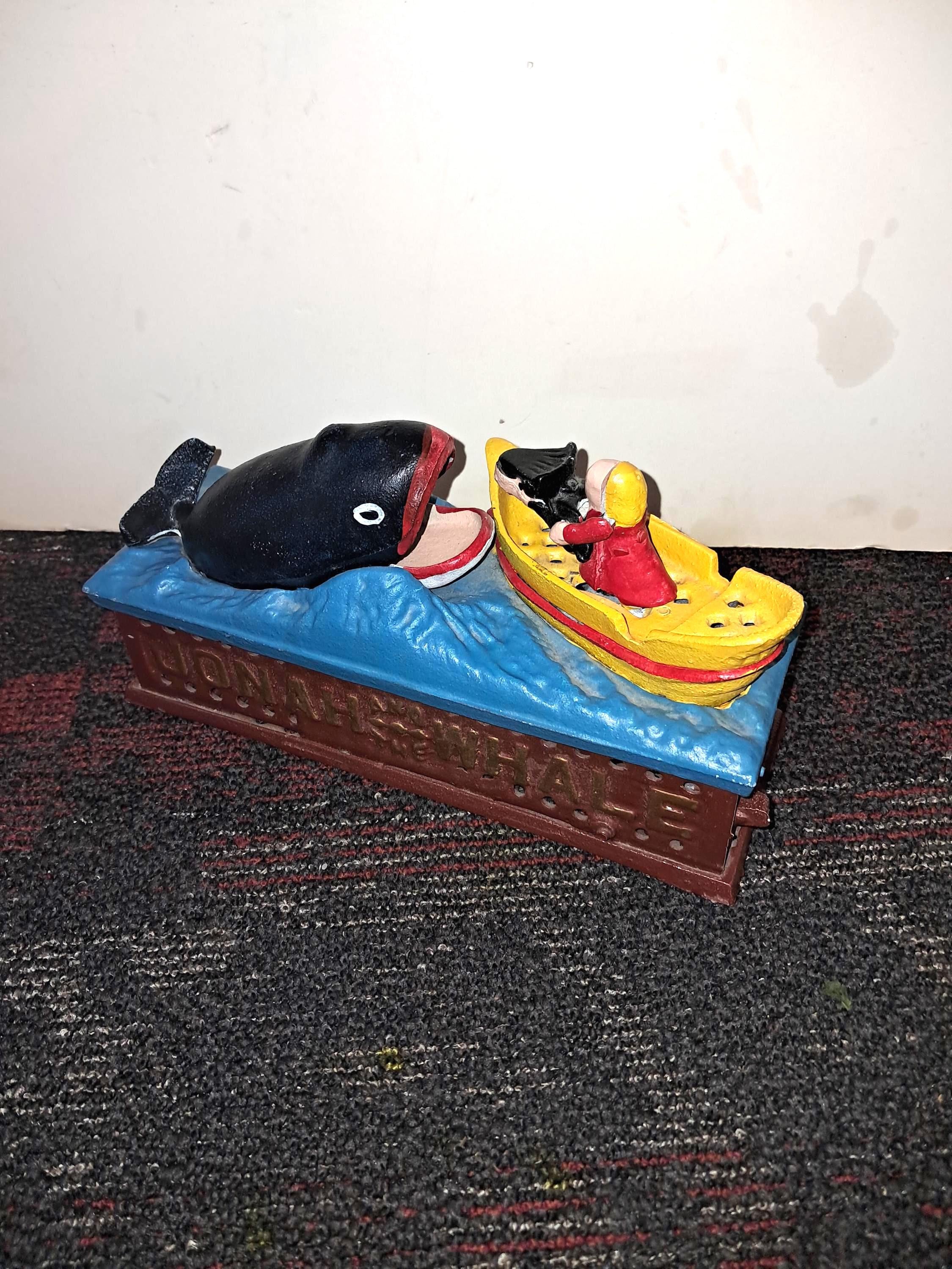 Jonah and Whale Bank - Etsy
