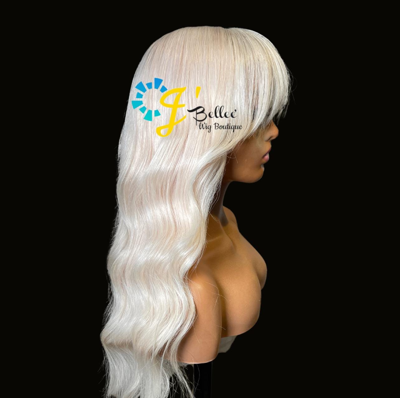 Beach Wave Caramel White Blonde Raw Luxury Human Hair Lace 