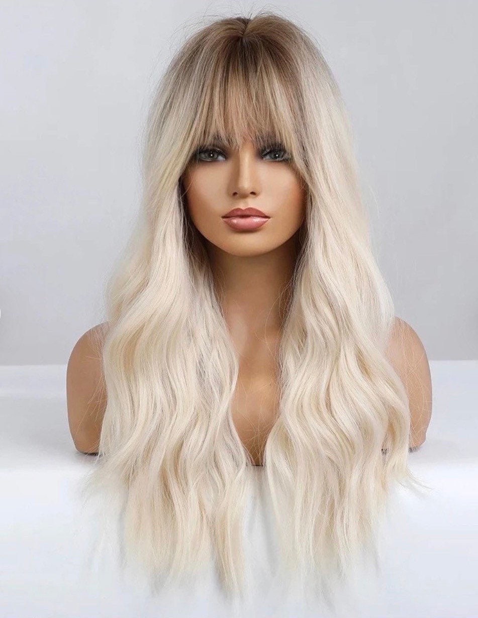 Blonde Human Hair Wigs - Etsy Blonde Human Hair Wigs - Etsy