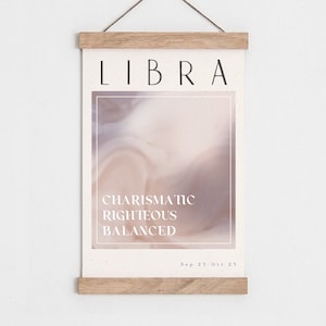 Star sign Print, Zodiac, Star sign art, Astrology, Living room wall art, Bedroom Print, Aura print, Boho wall art, Boho decor, Beige art