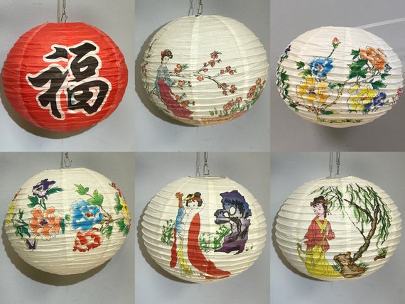 Printed on sale paper lanterns