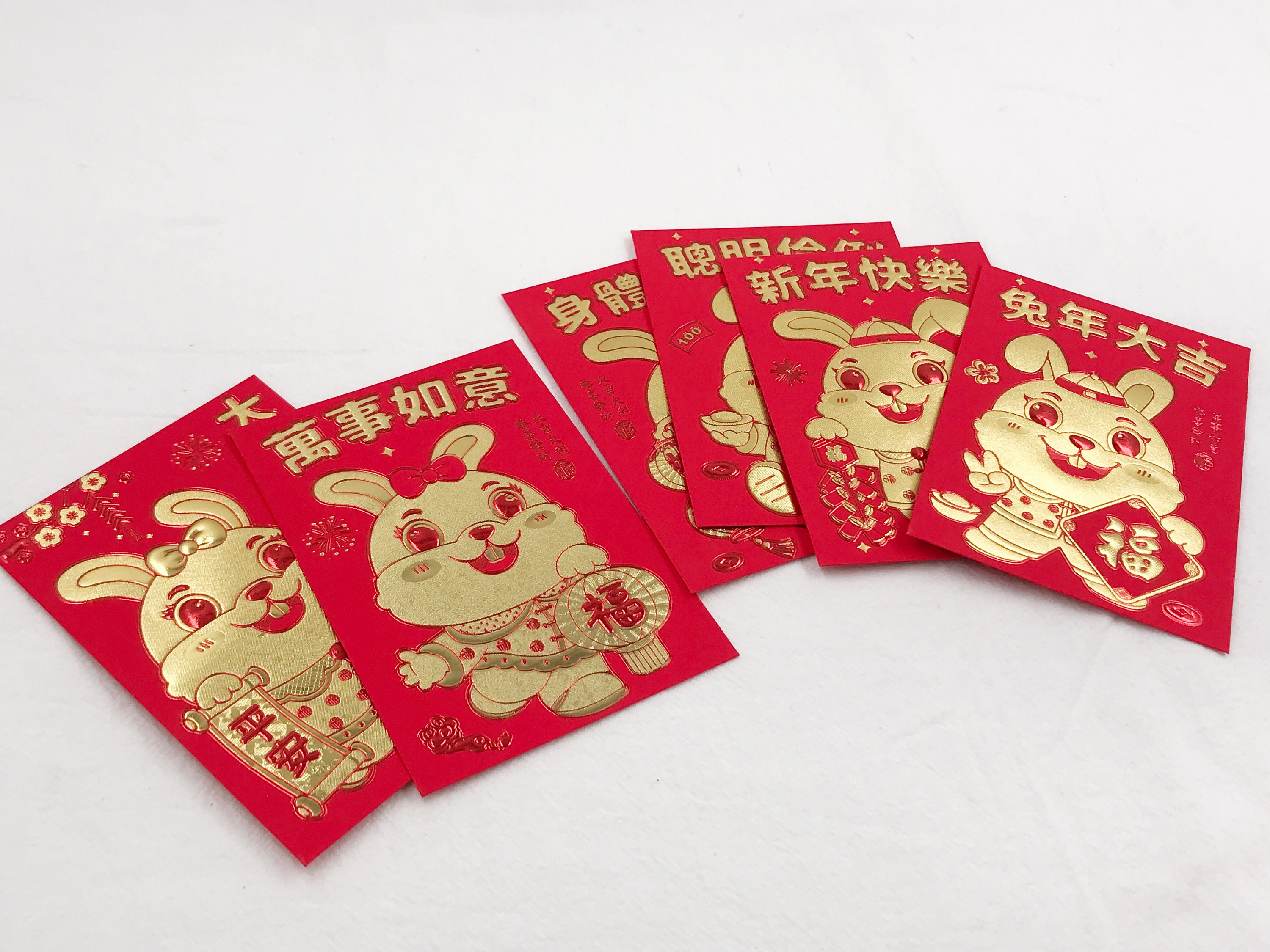 LOUIS VUITTON LV LUNAR NEW YEAR 2020 RAT RED POCKETS ENVELOPES x 12 with box