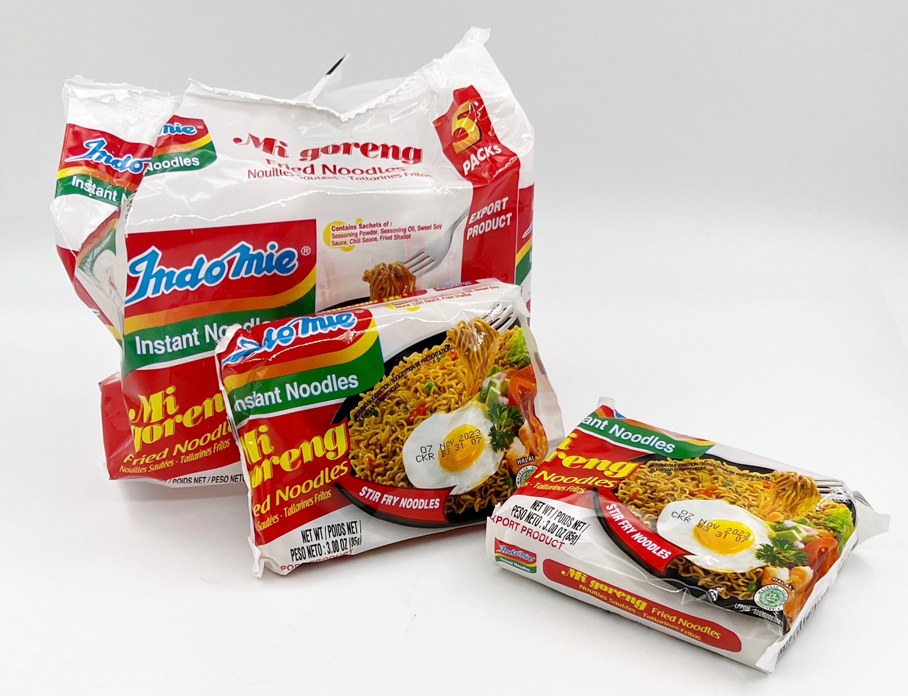 Indomie nouilles instantanées mi goreng pedas 80gr