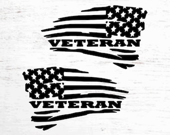 multiple sizes 25+ colors US Army Veteran Distressed Flag . sticker decal . multiple sizes 25+ colors US Army Veteran Distressed Flag . sticker decal .