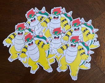 Super Mario Bros: Bowser Sticker