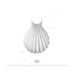 STL Folding Profile Vase