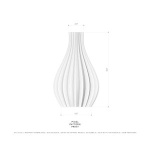 STL Folding Profile Vase