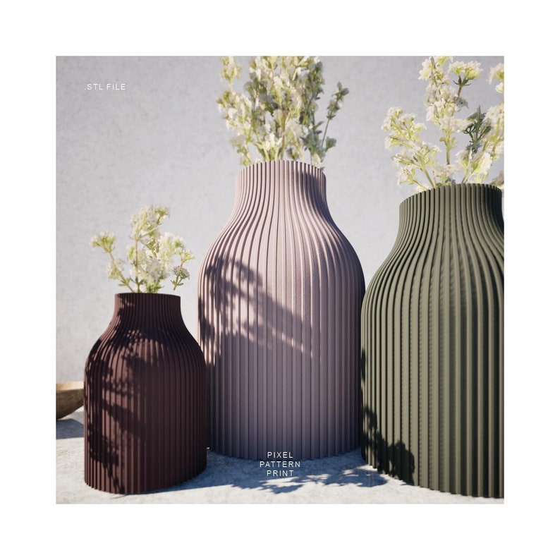 Bottle Neck Narrow Profile 3D Model STL File for 3D Printing
