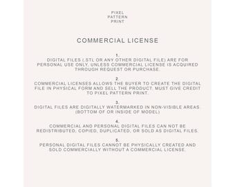 STL File Commercial License