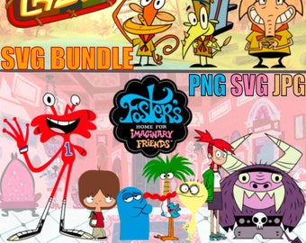 Fosters Home for Imaginary Kids & Camp Lazlo SVG Bundle