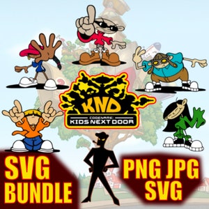 Kids Next Door SVG Bundle