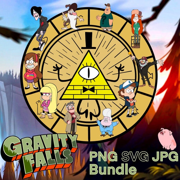 Gravity Falls SVG Bundle