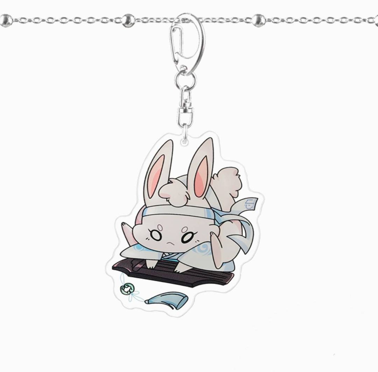 MDZS Rabbit Acrylic Keychains/Cute Rabbit Keychains/Mo Dao Zu Etsy