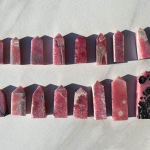 Mini Rhodochrosite Towers