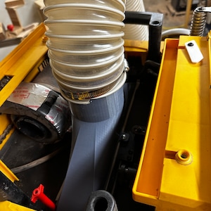 Dewalt 735 Planer Over blade Dust port