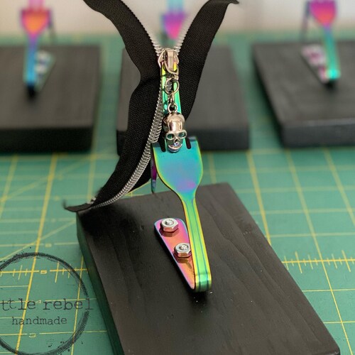 Rainbow Zipper Pull Install Zipper Jig Gift for Her Etsy
