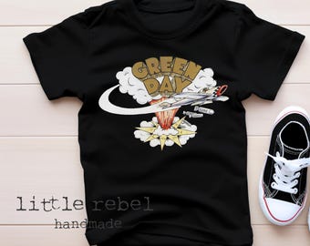 Kids Band Tee: Little Rebel Handmade Graphic T-Shirt