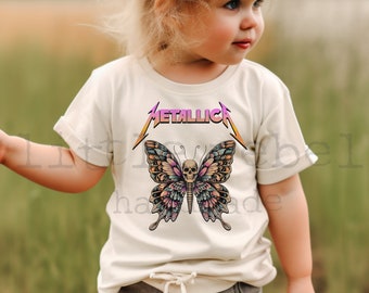 Band Tee Toddler // baby rock shirt, vintage inspired band tee, baby shower gift, music lover, metal lover