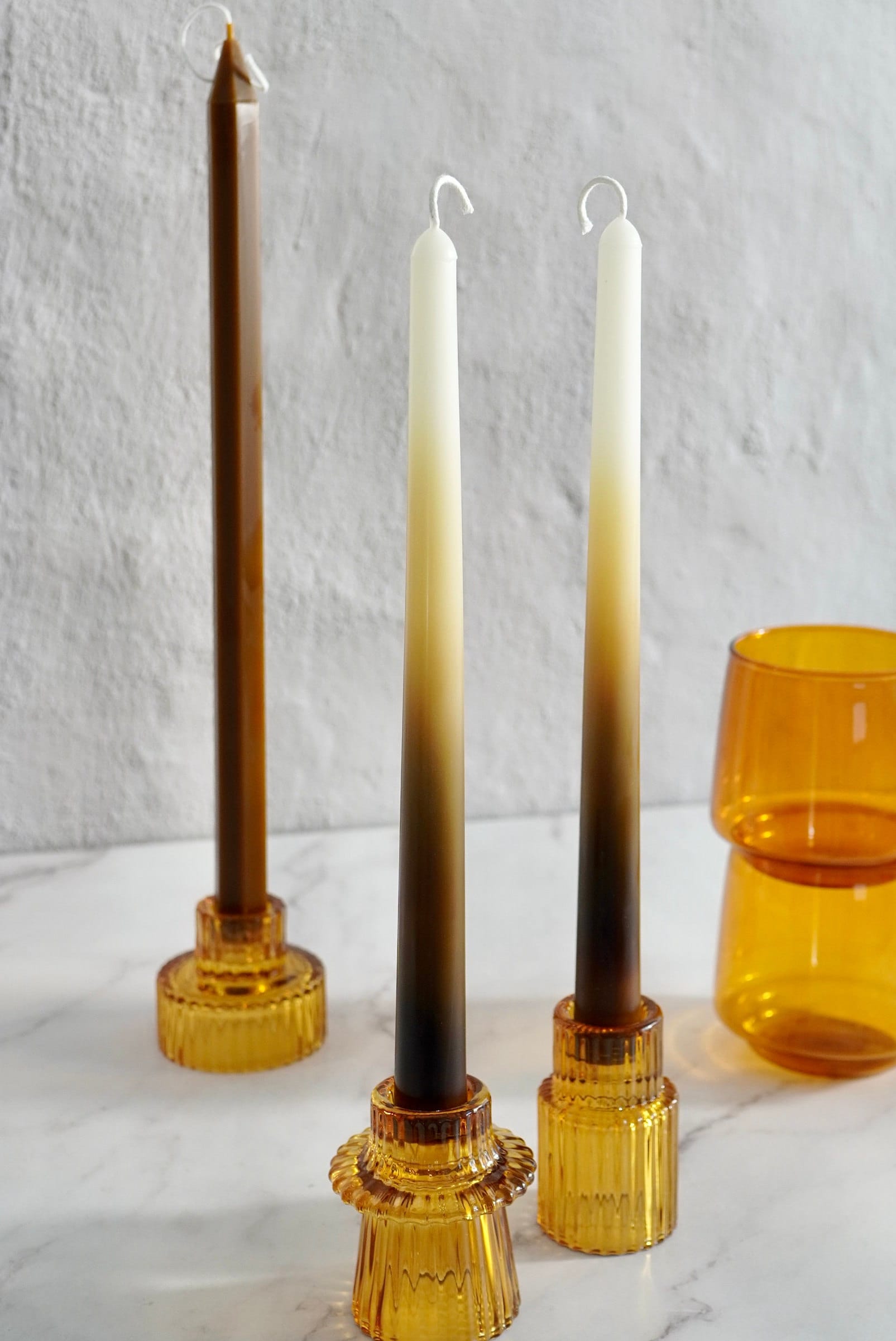 Ombre Spiral Taper Candle – Artisan Influence