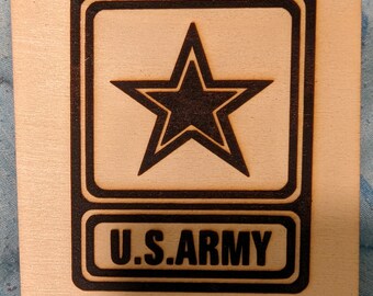 Square Military Coaster