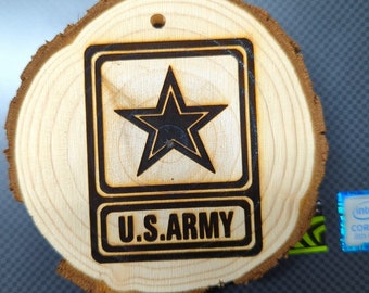 Round Military Coasters
