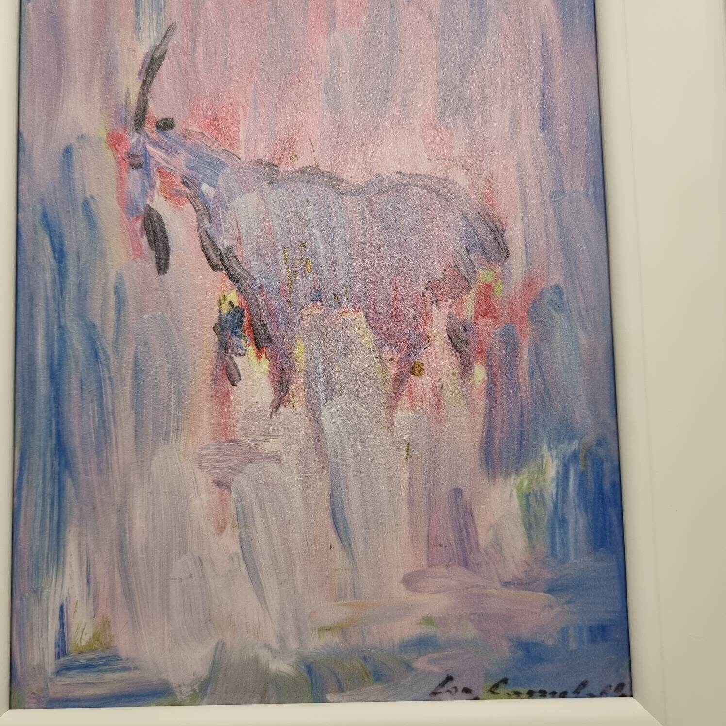 Con Campbell Original Irish art print and box frame set pink Etsy