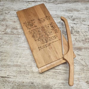 Handmade Bread Knife Wooden Cutting Board Sourdough Slicing Tool Serrated Bread Knife Rustic Kitchen Knife Artisan Baker Gift Wedding Couple