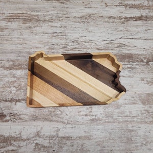 Pennsylvania wooden trinket tray