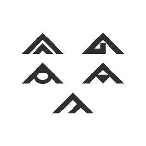 Horizon Zero Dawn Cauldron Symbols SVG Pack - Sigma - Zeta - XI - Rho - Psi