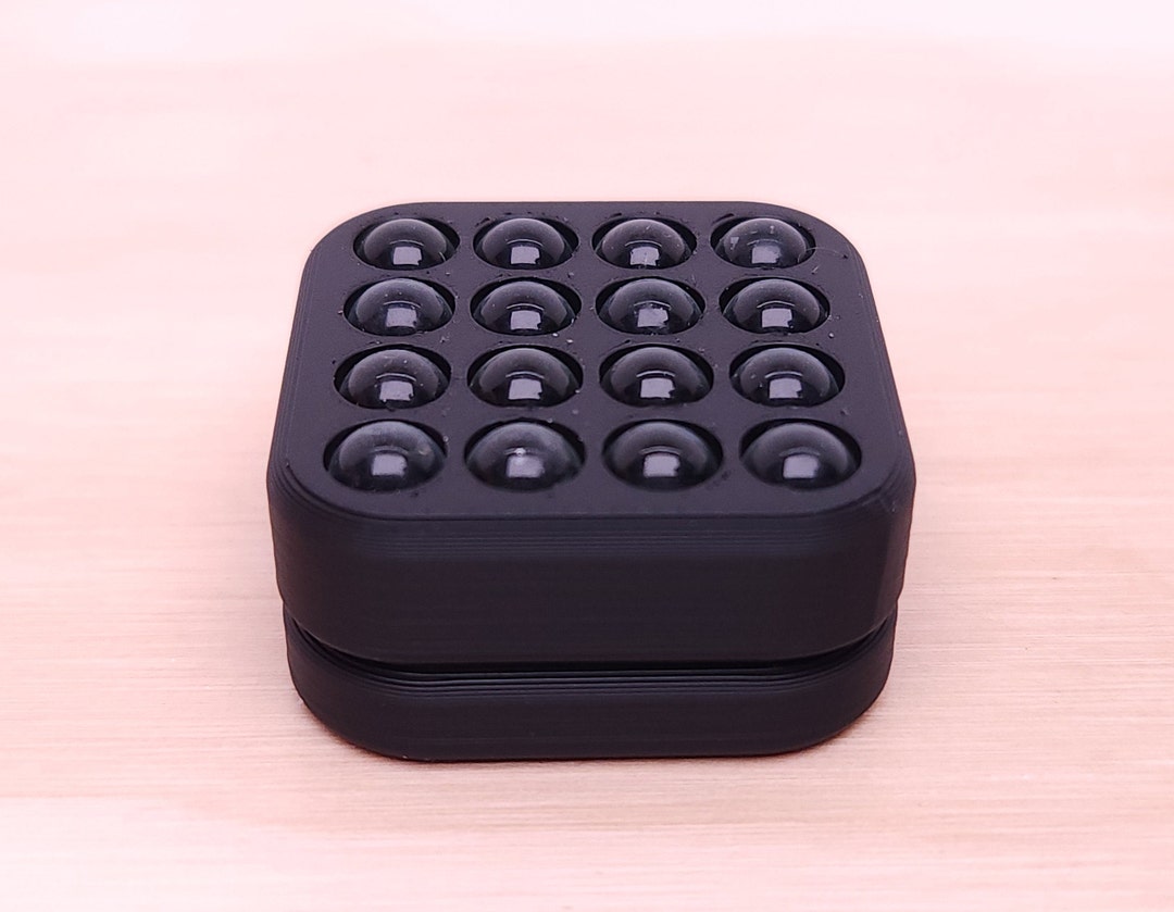 Square Glass Roller Haptic Fidget - Etsy