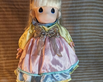 Precious Moments Doll - Pink Dress