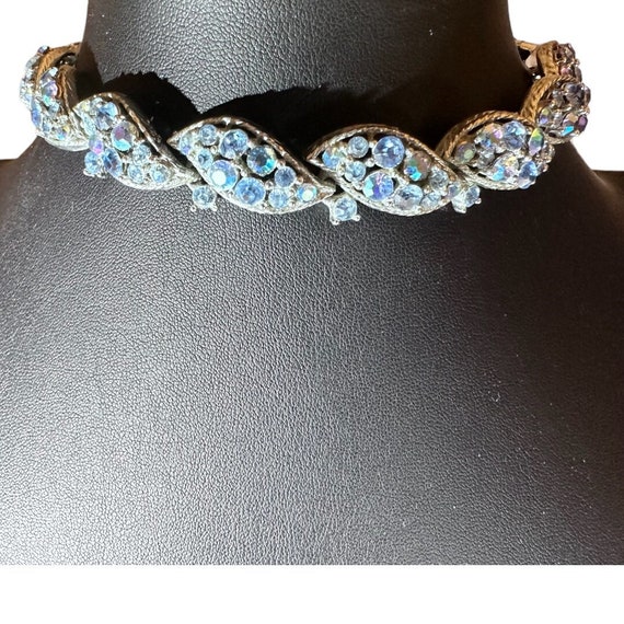 Scarab Rhinestone Choker Necklace — Blue Blood Metal