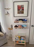 Nursery Bookshelf, Kids Bookshelf, Floating Shelves,  Kids Room Decor, Wooden Shelves, Playroom,  Gift Ideas Kids Bookshelf Wall Storage,
