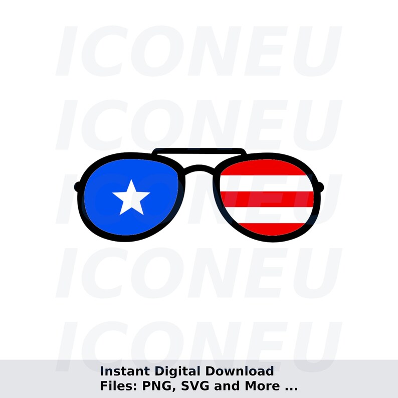 Boricua Sunglasses Svg Puerto Rico Svg Puerto Rican Flag Svg Etsy
