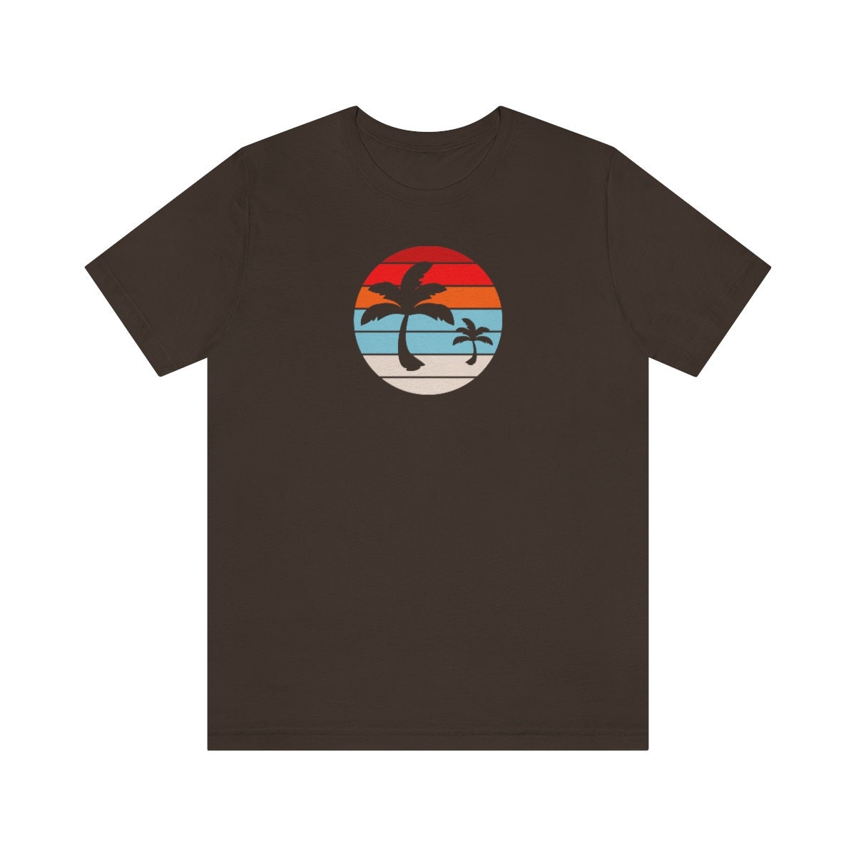 Summer Tee, Beach Tee, Sunny Tee, Palms Tee, Ocean Tee | Unisex Jersey Short Sleeve Tee