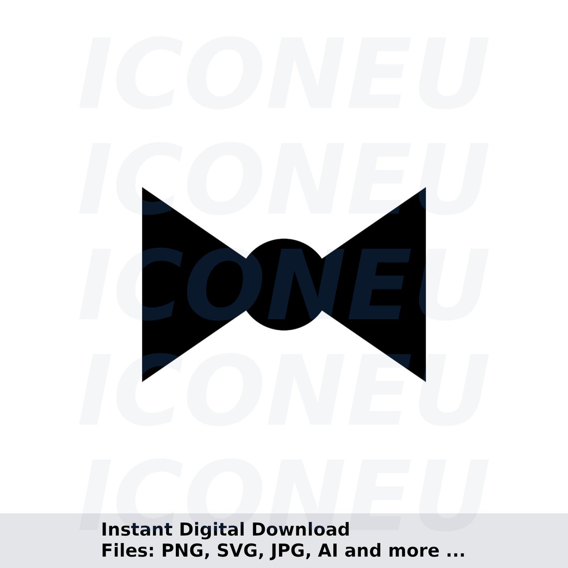 Bow Tie SVG Instant Digital Download Svg Ai Dxf Eps - Etsy