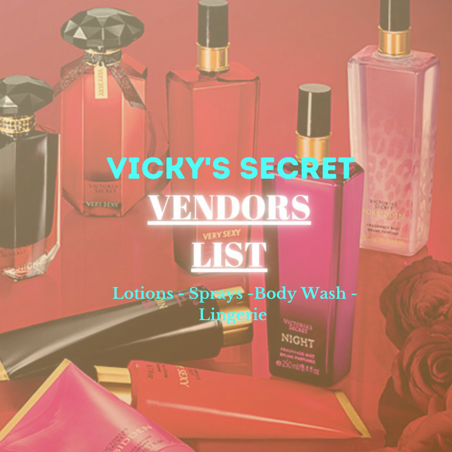 Vickys Secret Vendors Victorias Secret Fragrances Body Etsy