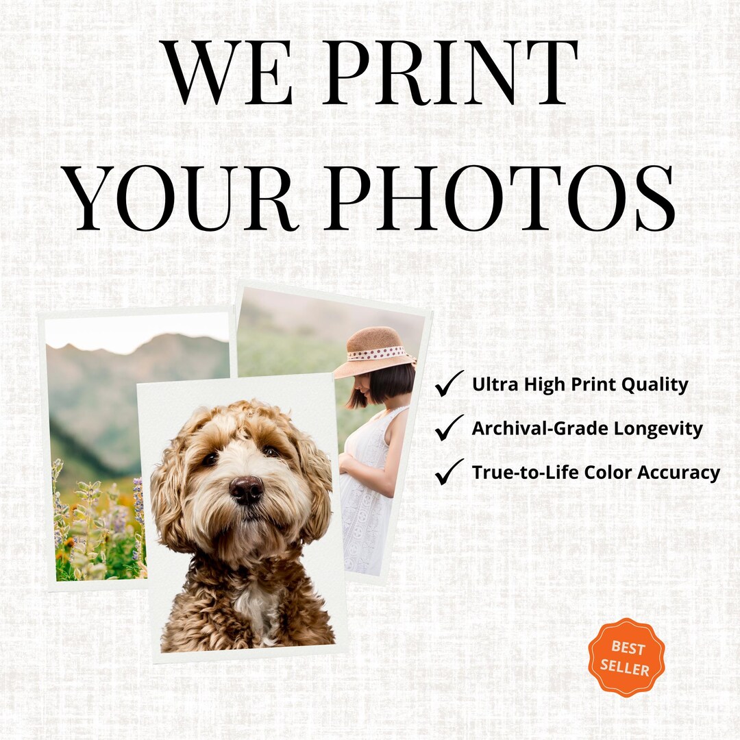 Printed Photos From Your Pictures, Custom Gift, Photo Printing Service ...